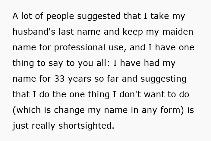 Hilariously awkward text about people sharing too much regarding a name change. Hilariously awkward text about people sharing too much regarding a name change.