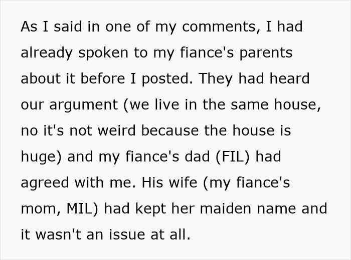 Hilariously awkward text about people sharing too much regarding a fiance's parents' agreement. Hilariously awkward text about people sharing too much regarding a fiance's parents' agreement.