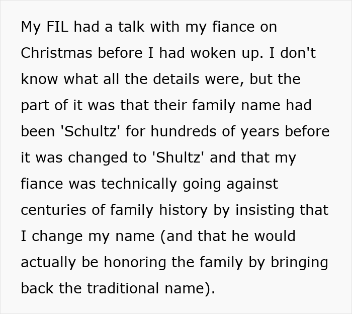 Hilariously awkward text about people sharing too much regarding family name history and tradition. Hilariously awkward text about people sharing too much regarding family name history and tradition.
