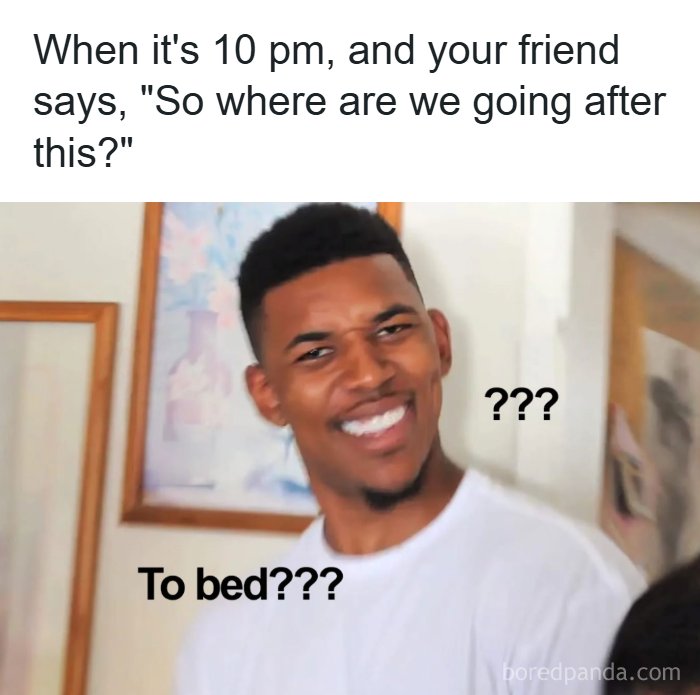 A meme queen post showing a relatable therapy session with jokes about a confused man with a question mark.