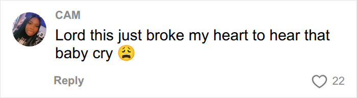 A comment from CAM says, Lord this just broke my heart to hear that baby cry in the Karen confronts Black dad at pool case. A comment from CAM says, Lord this just broke my heart to hear that baby cry in the Karen confronts Black dad at pool case.