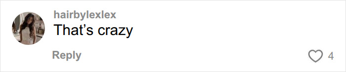 A comment on social media stating, That's crazy, regarding Taylor Swift cutting ties with Blake Lively's children. A comment on social media stating, That's crazy, regarding Taylor Swift cutting ties with Blake Lively's children.