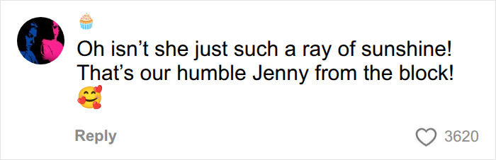 A social media comment praising Jennifer Lopez, one of the celebrities mentioned by a Top Producer. A social media comment praising Jennifer Lopez, one of the celebrities mentioned by a Top Producer.