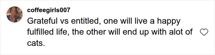 A comment on the video comparing working class man and PhD woman, contrasting gratefulness and entitlement.