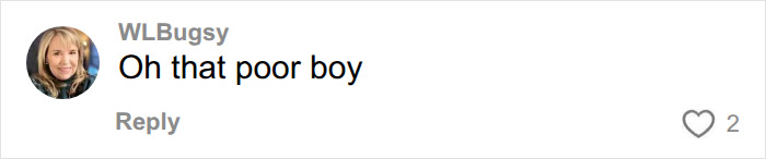 A comment on social media from a user named WLBugsy, stating, Oh that poor boy, regarding the pool confrontation. A comment on social media from a user named WLBugsy, stating, Oh that poor boy, regarding the pool confrontation.
