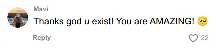 A comment praising Sara Sampaio for proving that perfect Instagram bodies are about angles and lighting. A comment praising Sara Sampaio for proving that perfect Instagram bodies are about angles and lighting.