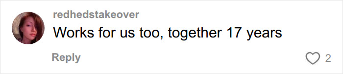 A user comment on the 72-hour rule, stating it works for them after 17 years, helping keep intimacy alive. A user comment on the 72-hour rule, stating it works for them after 17 years, helping keep intimacy alive.