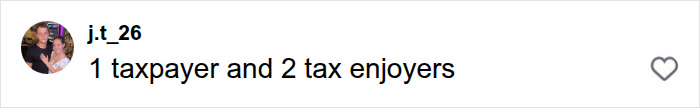 A social media comment states: 1 taxpayer and 2 tax enjoyers, discussing the working class man and PhD woman video.