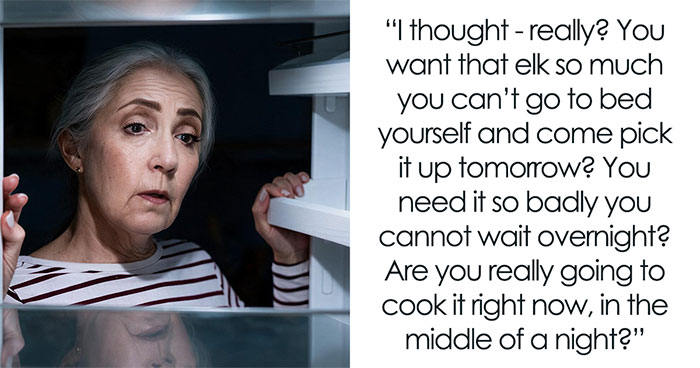 MIL Treats Son’s House Like A 24-Hour Elk Meat Drive-Thru, Her 2AM Visit Costs Her The Spare Key