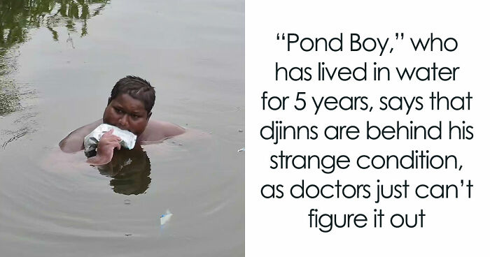 16YO Lives In A Pond To Escape Burning Sensation, Doctors Baffled By A Condition Nobody Can Explain