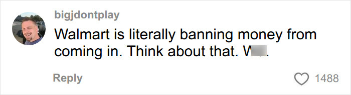 Influencer claims he is just buying groceries. Walmart hits him with a lifetime ban.