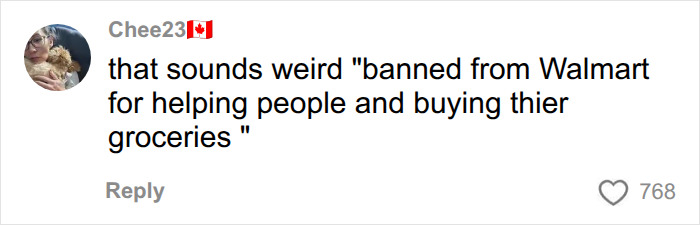 Influencer claims he's just buying groceries, but Walmart hits him with lifetime ban.