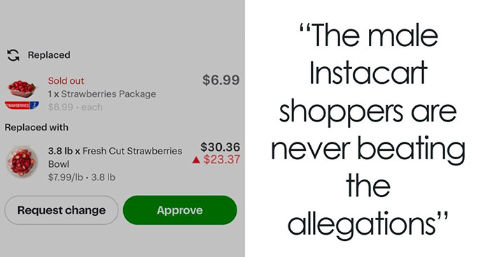 37 Times Male Instacart Shoppers Did Something Very Questionable