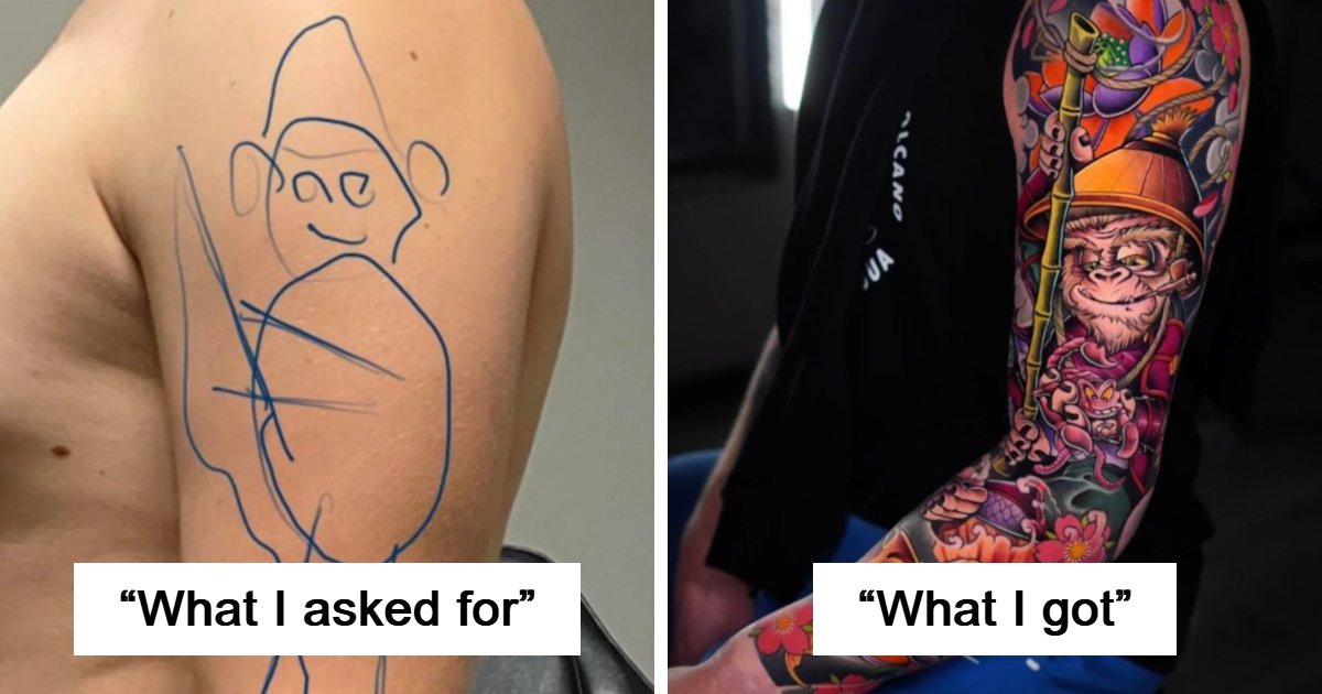 80 People Share Their Epic Tattoos They Actually Don't Have To Hide (New Pics)