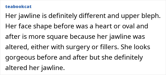 Joey King movie premiere: A detailed comment about her altered jawline and face shape, discussing possible plastic surgery. Joey King movie premiere: A detailed comment about her altered jawline and face shape, discussing possible plastic surgery.