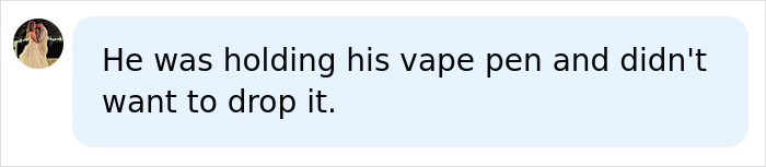Comment on Jon Bernthal's closed fist at the Spider-Man premiere, suggesting a vape pen. Comment on Jon Bernthal's closed fist at the Spider-Man premiere, suggesting a vape pen.