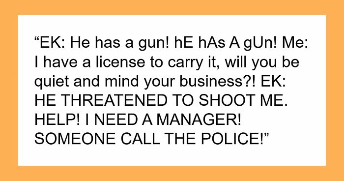 Karen Falsely Accuses Man After He Refuses To Let Her Cut In Line, Then Police Turn On Her