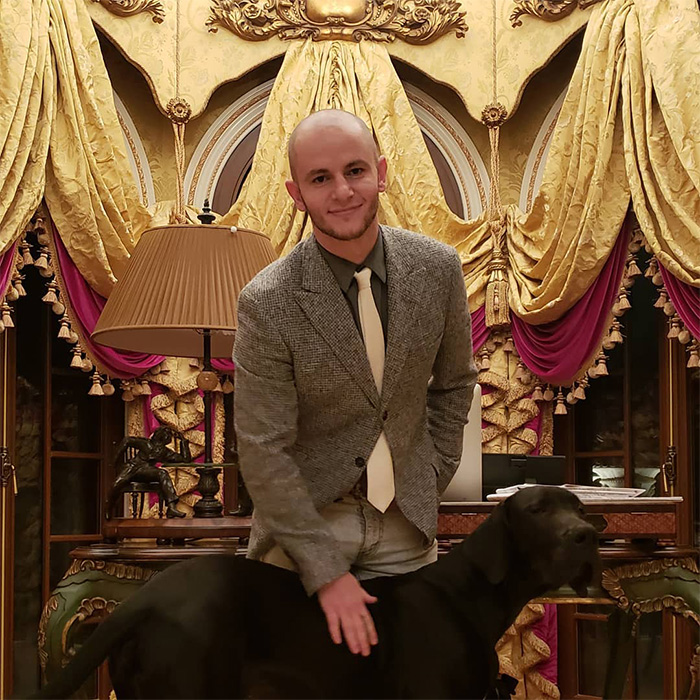Congressional candidate with a dog, karma for attacking beachgoer.