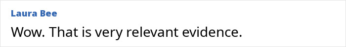 Screenshot of a comment from Laura Bee saying, Wow. That is very relevant evidence, concerning the Karmelo Anthony case. Screenshot of a comment from Laura Bee saying, Wow. That is very relevant evidence, concerning the Karmelo Anthony case.