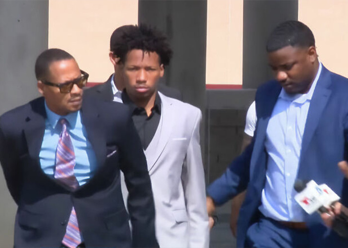 Karmelo Anthony in court with legal team, facing a dark turn in his case with new evidence. Karmelo Anthony in court with legal team, facing a dark turn in his case with new evidence.