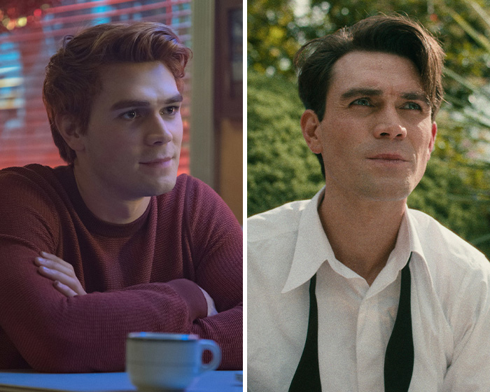 Split image of K.J. Apa in two different looks. Focus on Hollywood star's extreme food habits debate. Split image of K.J. Apa in two different looks. Focus on Hollywood star's extreme food habits debate.