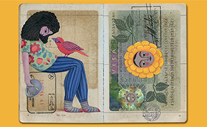 This Artist Transformed Her Late Father’s Passport Into A Beautiful Memory Capsule (16 Pics)