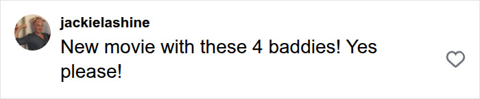 A fan expresses excitement for a new movie featuring Leslie Mann and Anna Faris after seeing their bikini bodies.