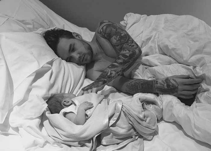 Liam Payne with his baby, revealing his final hours in police statements. Liam Payne with his baby, revealing his final hours in police statements.