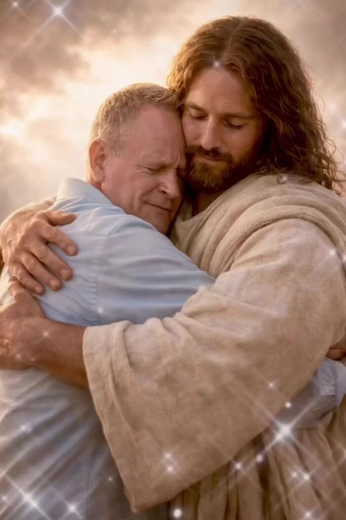 Man embraces Jesus after heart stops, detailed description of the afterlife emerges from surgery experience. Man embraces Jesus after heart stops, detailed description of the afterlife emerges from surgery experience.