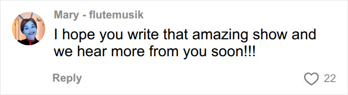 A comment supporting someone living in a 90-square-foot NYC apartment, an urban prison cell, hoping for more content. A comment supporting someone living in a 90-square-foot NYC apartment, an urban prison cell, hoping for more content.