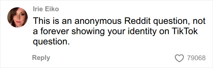 A comment on social media suggesting to keep personal matters like marrying a cousin private. A comment on social media suggesting to keep personal matters like marrying a cousin private.