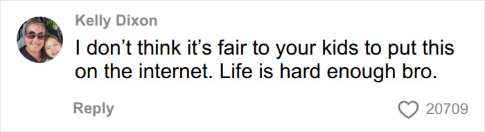 Screenshot of a comment from Kelly Dixon about the man who married his cousin and asking the internet for advice. Screenshot of a comment from Kelly Dixon about the man who married his cousin and asking the internet for advice.