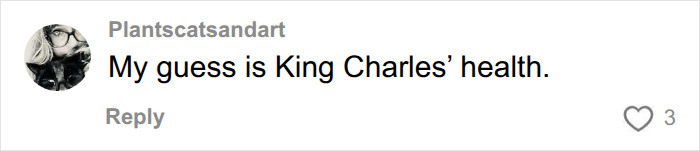Meghan Markle and Prince Harrys former US neighbors expose them further: a user comment guessing about King Charles health.