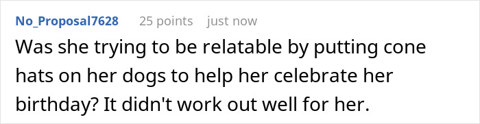Screenshot of a fan comment about Meghan Markle's birthday post details. Screenshot of a fan comment about Meghan Markle's birthday post details.