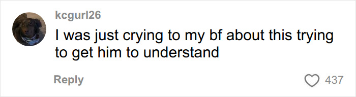 A woman discusses crying to her boyfriend about the mental load in relationships, trying to make him understand. A woman discusses crying to her boyfriend about the mental load in relationships, trying to make him understand.