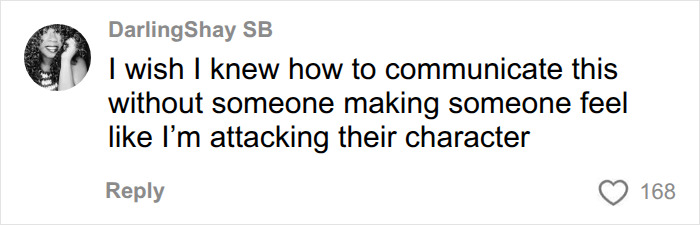 DarlingShay SB's comment on the viral take on mental load in relationships, expressing communication challenges. DarlingShay SB's comment on the viral take on mental load in relationships, expressing communication challenges.