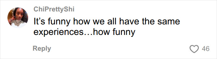 A social media comment from ChiPrettyShi about shared experiences regarding mental load in relationships. A social media comment from ChiPrettyShi about shared experiences regarding mental load in relationships.