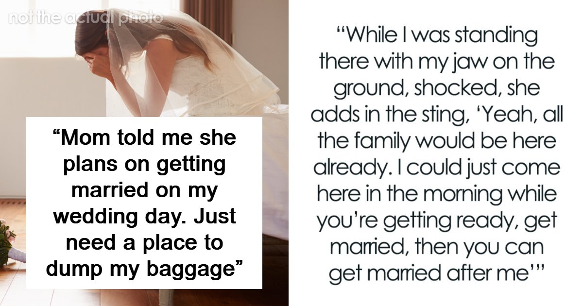 Cheap Mom Wants To Share Daughter's Wedding Day, Plans To Marry Earlier And Cut Her Own Costs