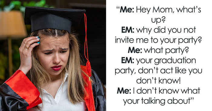 Dad Invites Ex To Daughter’s Surprise Graduation BBQ, She Blames Teen For Leaving Her Out Instead