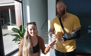 Game Of Thrones’ The Mountain Is 6’9”, His Wife Is 5’2”, And She Has An Answer For Curious Fans