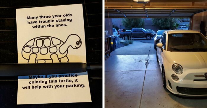 73 Jerk Neighbors Who Need An Urgent Lesson In Parking Or Common Sense