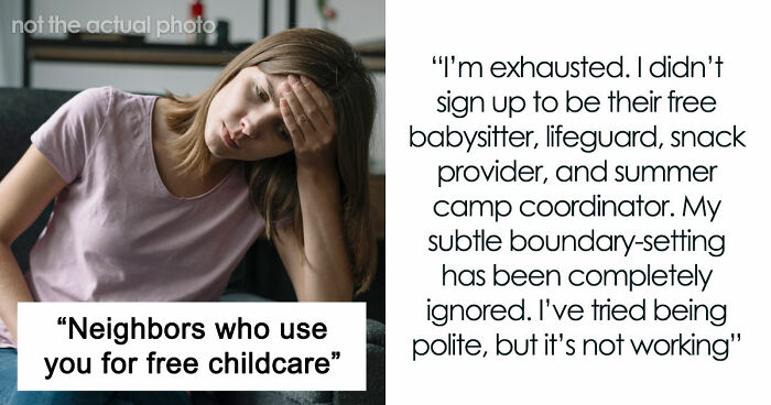 Entitled Dad Dumps His Toddler On The Neighbor Without Asking, She Finds The Perfect Way To Stop It