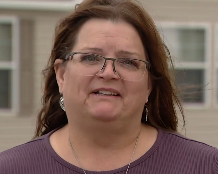 An image of the woman currently living in the Zillow listing house, looking at the camera. An image of the woman currently living in the Zillow listing house, looking at the camera.