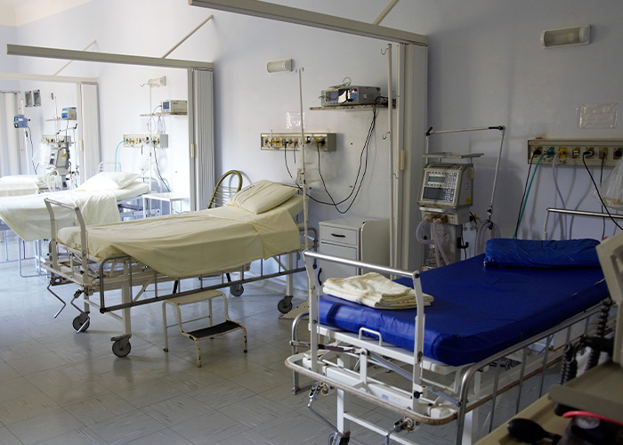 An empty hospital room where a nurse's aide committed horrific crimes for 17 years. An empty hospital room where a nurse's aide committed horrific crimes for 17 years.