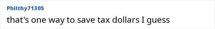 A comment about saving tax dollars, referring to the nurse's aide case and his horrific crimes. A comment about saving tax dollars, referring to the nurse's aide case and his horrific crimes.