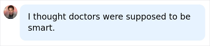 A comment questioning a doctor's intelligence after a baby granddaughter was left in a hot car. A comment questioning a doctor's intelligence after a baby granddaughter was left in a hot car.