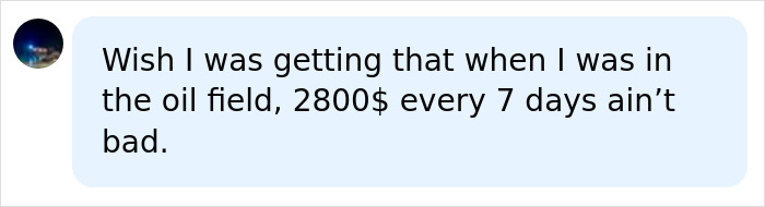 A social media comment discussing the pay received by the man who doesnt show up to work for 6 years. A social media comment discussing the pay received by the man who doesnt show up to work for 6 years.