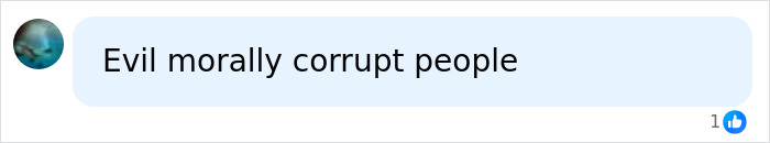 A comment simply stating Evil morally corrupt people in response to families donating bodies for science. A comment simply stating Evil morally corrupt people in response to families donating bodies for science.
