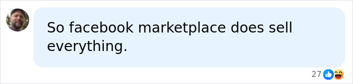 A social media comment: So facebook marketplace does sell everything, concerning donated bodies for science at Harvard. A social media comment: So facebook marketplace does sell everything, concerning donated bodies for science at Harvard.