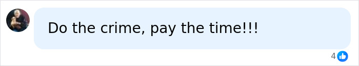 A comment about the woman vandalizing the WWII Memorial, declaring Do the crime, pay the time!!!